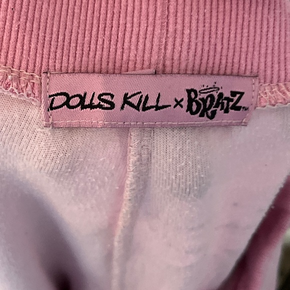 Dolls Kill x Bratz Pink Sweatpants - Picture 1 of 3